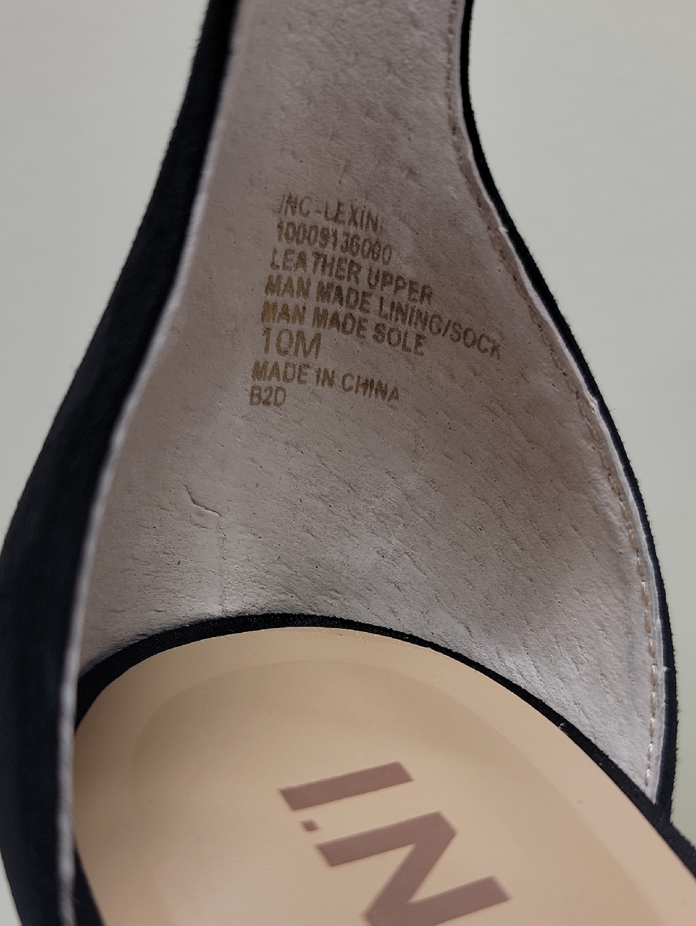 INC INTERNATIONAL CONCEPTS NEW IN BOX BLACK SUEDE DRESSY BLOCK HEEL SANDALS SZ10 - Picture 10 of 14